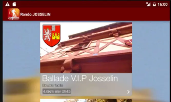 Rando JOSSELIN android App screenshot 9