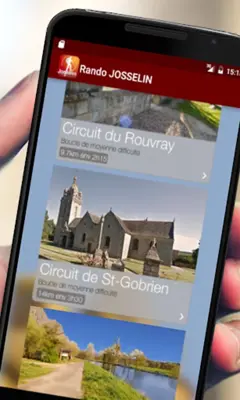 Rando JOSSELIN android App screenshot 14